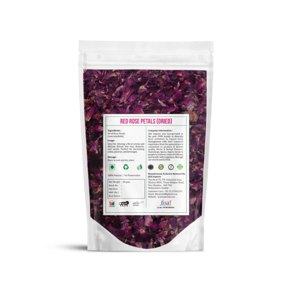 Dried Red Rose Petals - Image 3